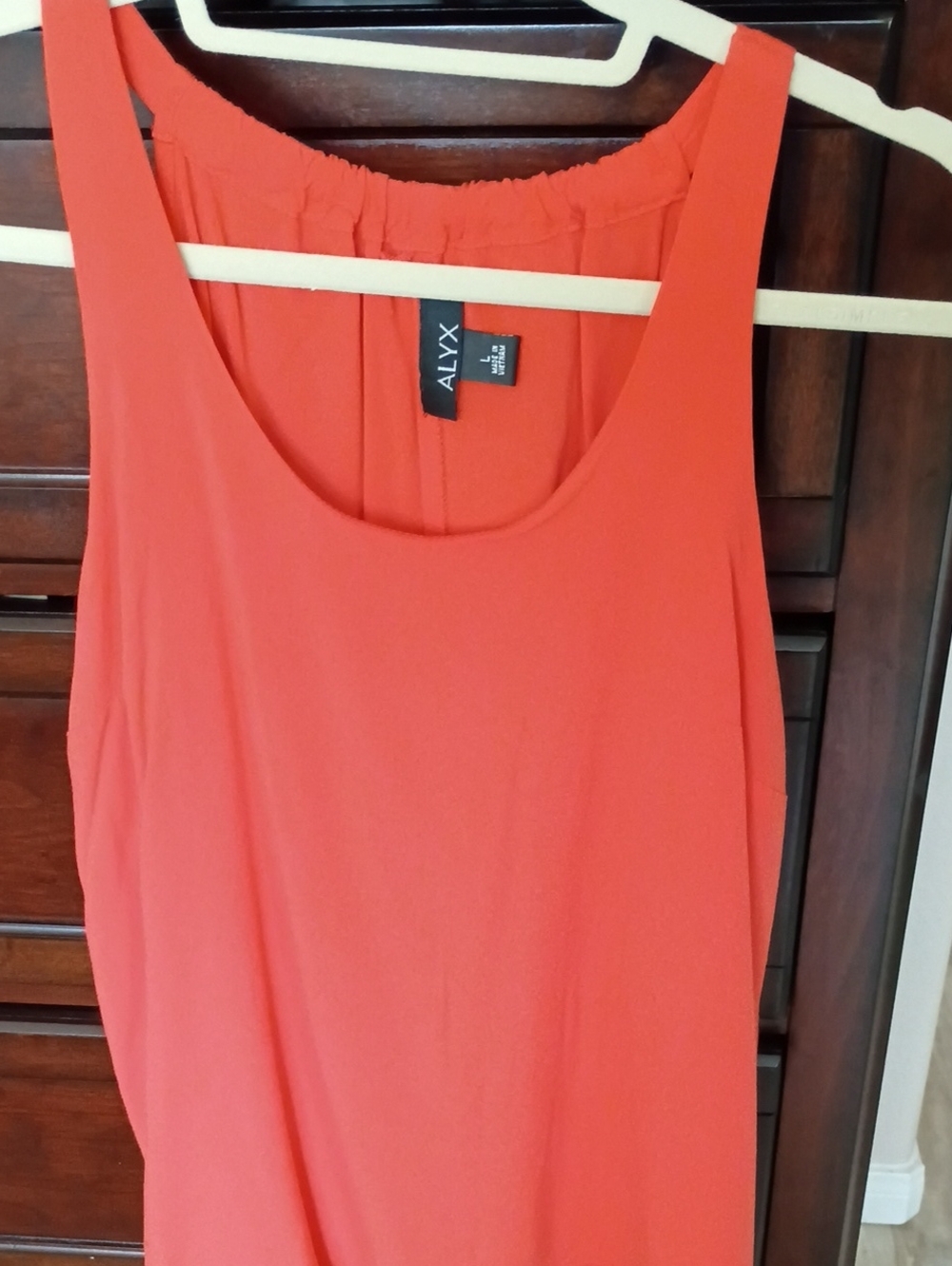 ALYX large orange summer blouse